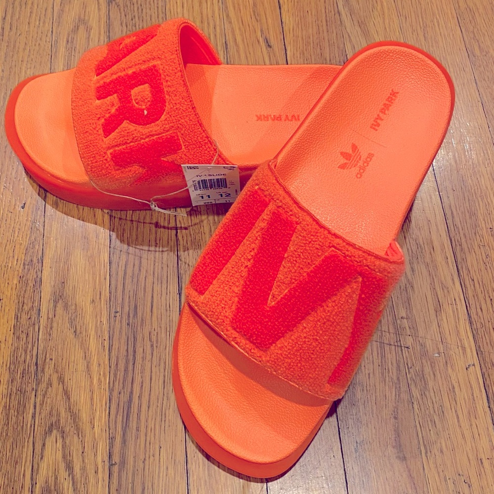 Ivy Park Beyoncé Slides - Neon Orange
